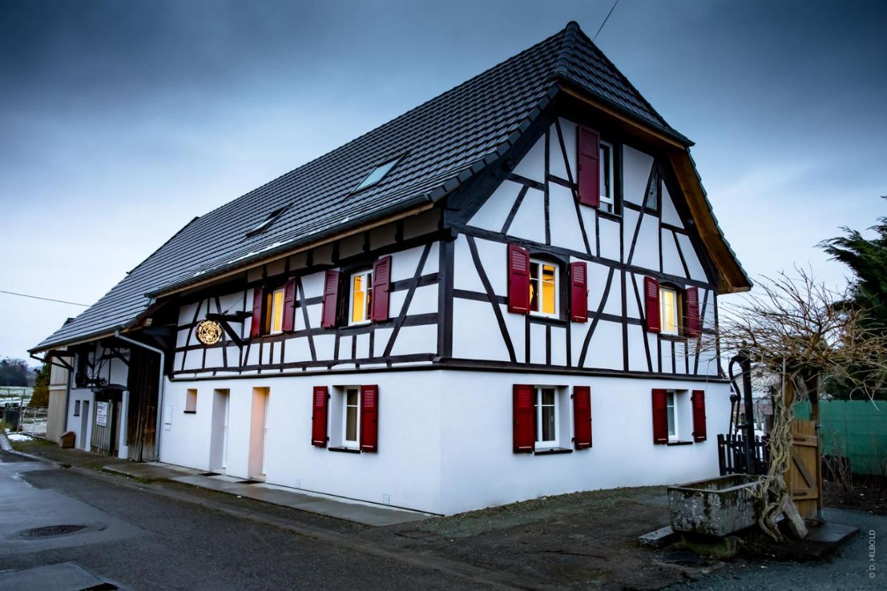 Gite Les Sabots De Paille, Alsace Haut-Rhin Ballesdorf Esterno foto