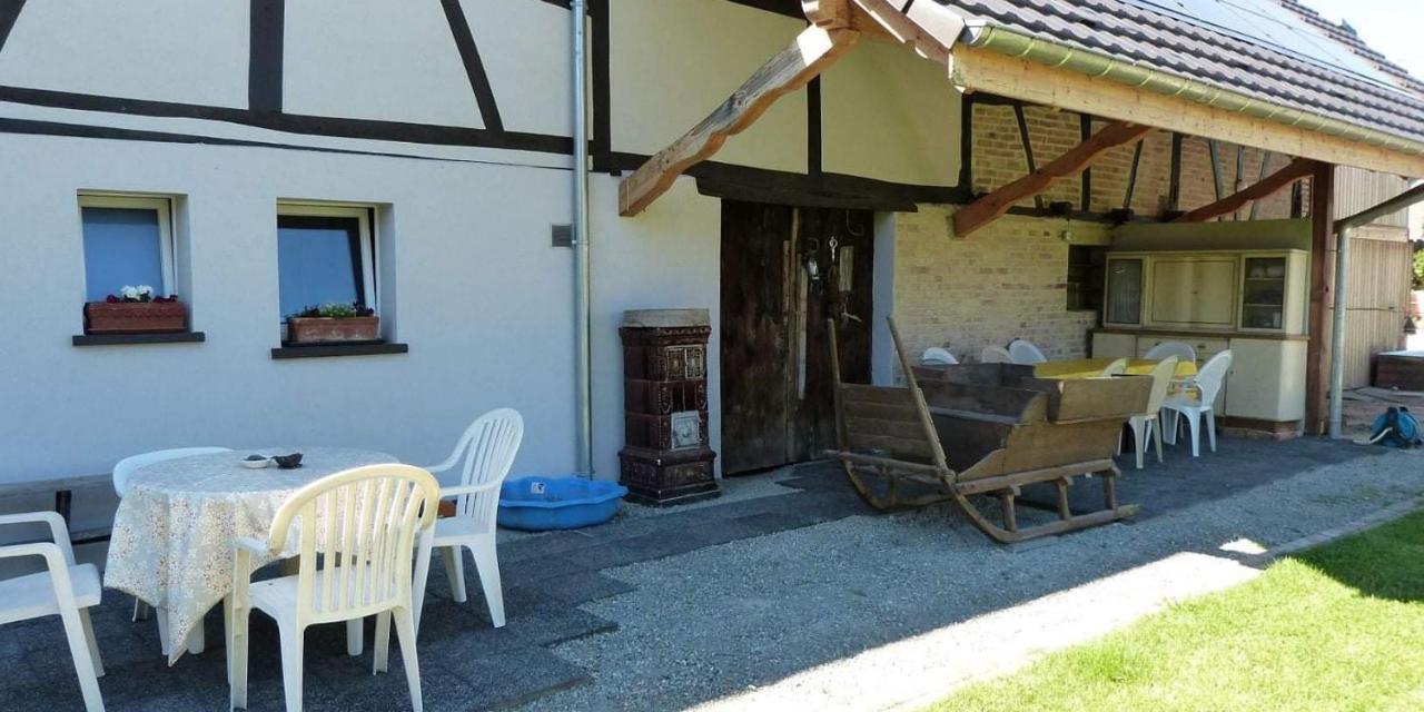 Gite Les Sabots De Paille, Alsace Haut-Rhin Ballesdorf Esterno foto