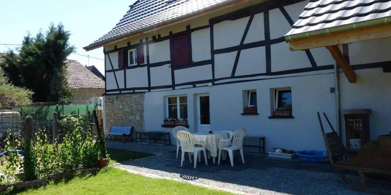 Gite Les Sabots De Paille, Alsace Haut-Rhin Ballesdorf Esterno foto